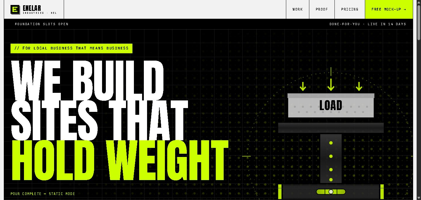 Brutalist Bold website style