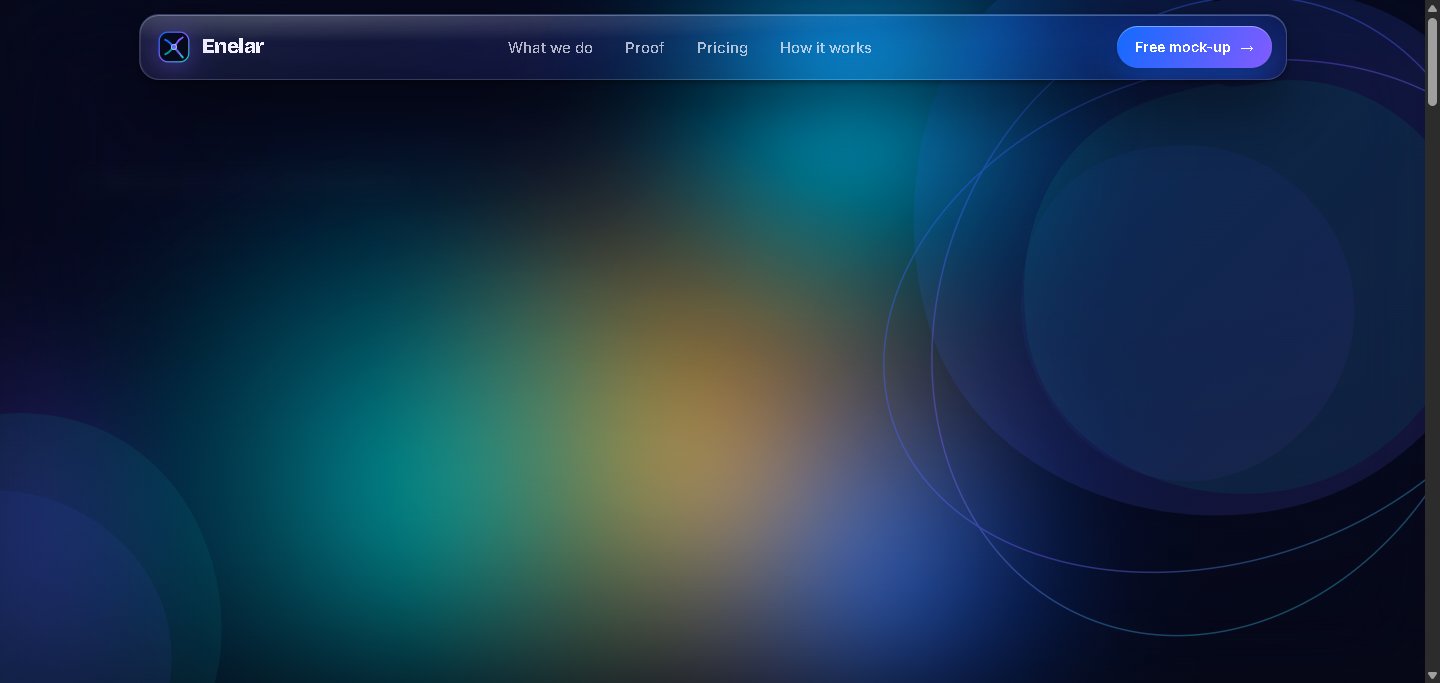 Gradient Studio website style